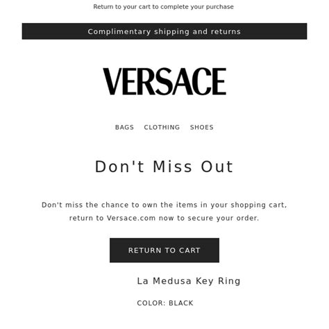 versace promo code 2022|promo code for versace.